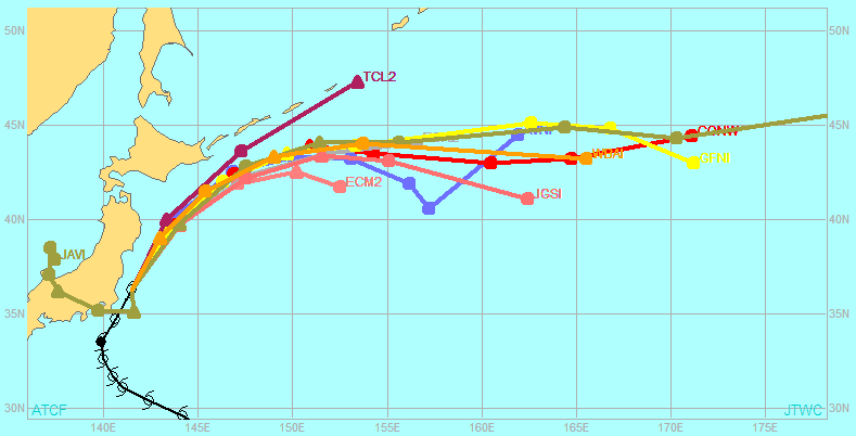 Map Display with aids lines bolded