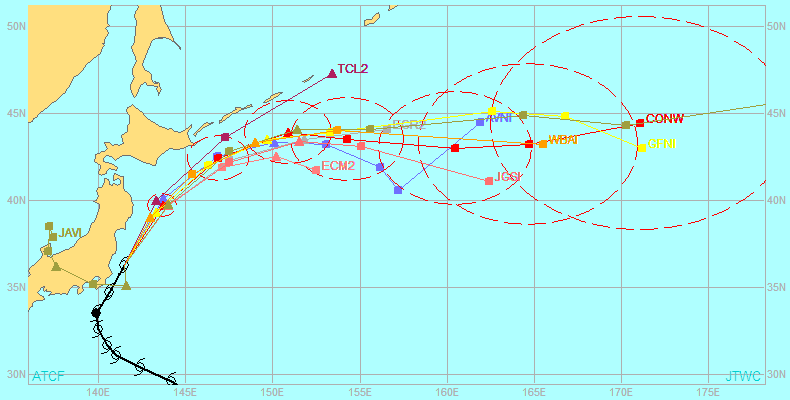Map Window showing aids and GPCE Climatology